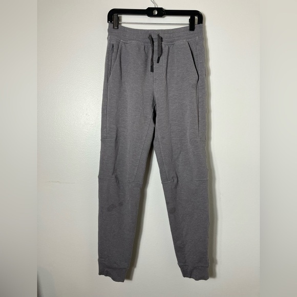 Lululemon Sweatpants Men’s Sz‎ S Gray Pull On Drawstring Flaw Please Read - Picture 1 of 10